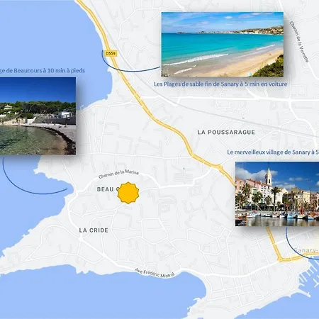 Le Soleil - La Mer - Le Calme - Sci Valma * Sanary-sur-Mer